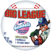 Ford Gum Big League Baseball Gumball, PK24 66043